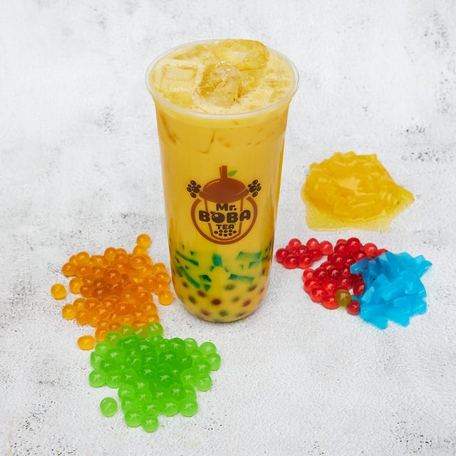 Mango Milk Tea, Milk Tea · £5.99